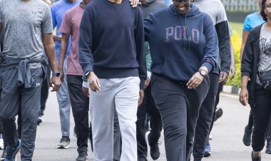 Perezida Kagame yijeje abatuye mu ntara gukorana nabo Siporo Rusange