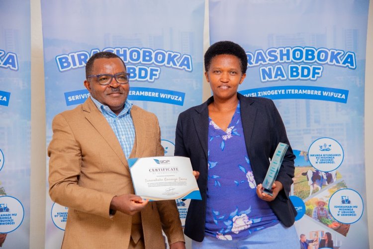 Iburasirazuba:Imbamutima z'imirenge SACCO irindwi yashimiwe na BDF