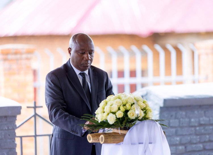 Prime Minister Ngirente joins Musanze residents for commemoration