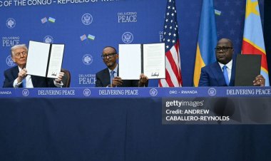U Rwanda na RDC basinye amasezerano y'amahoro ya burundu imbere ya Perezida Trump