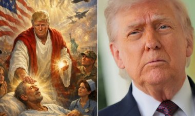 Trump yamaganiwe kure ahita asiba ubutumwa bumugaragaza nk'umuntu usa na Yezu/Yesu