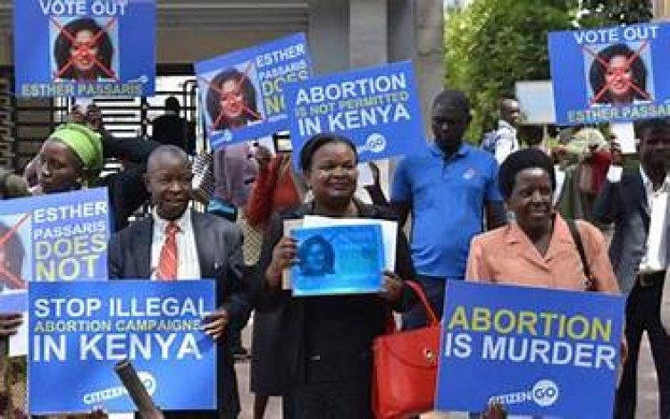 Kenya:Gukuramo inda byahindutse icyaha gikomeye ntibikiri uburenganzira bw'umuntu