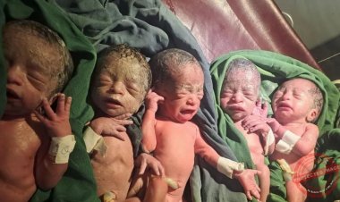 Umugore yibarutse abana batanu icyarimwe nyuma yo gutegereza urubyaro igihe kinini